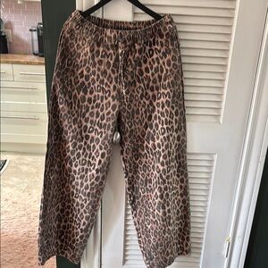 Leopard Print Lounge Pants